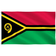 Custom Hand Flag National Vanuatu Promotion Table Flag