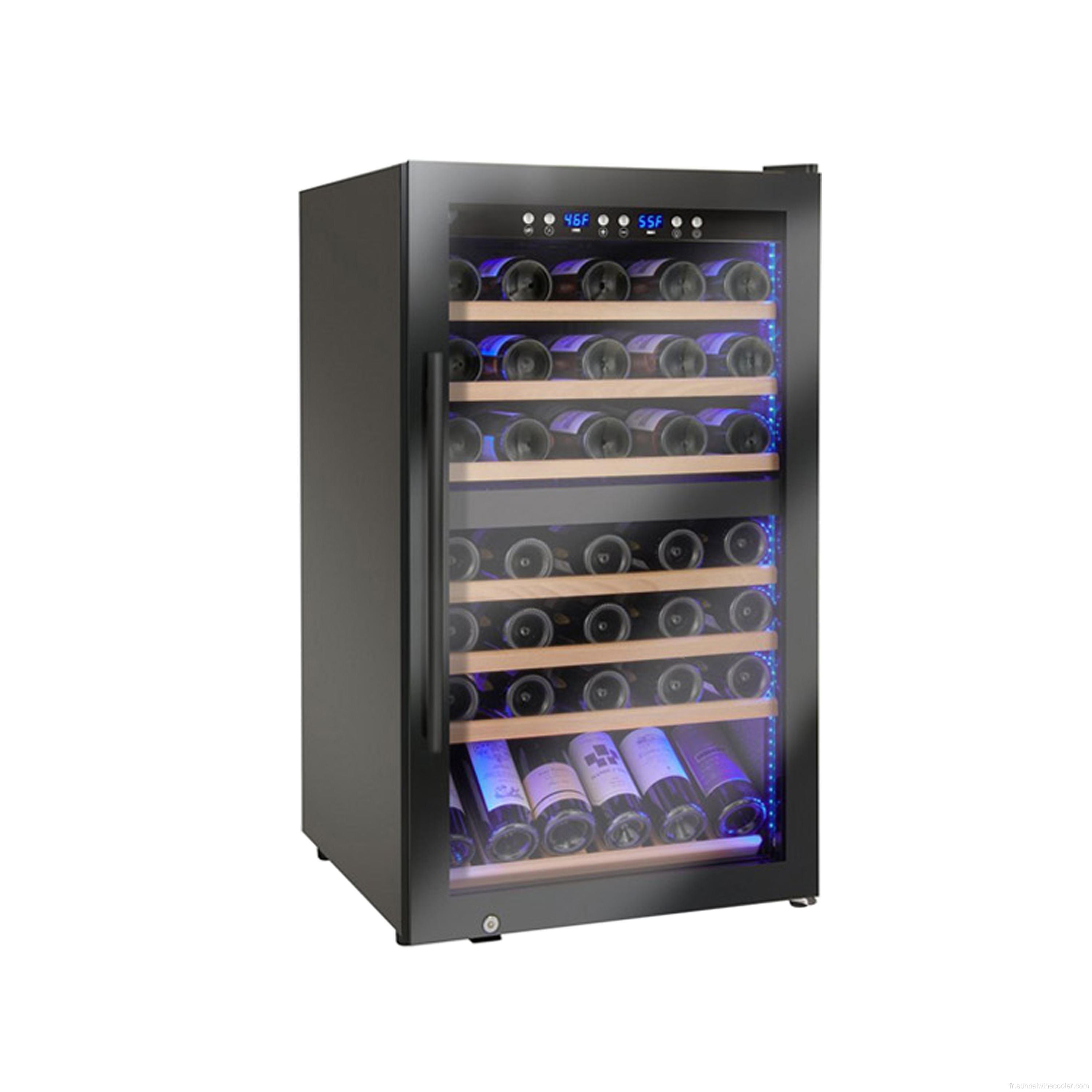 Réfrigérateur à vin compresseur indépendant avec CETL, CE, ROHS