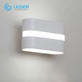 LEDER Widely used white led wall light indoor