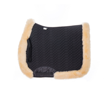 100% Australia High Quality Sheepskin Quilt Saddle Pad