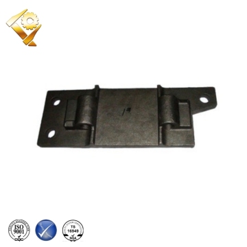 Railway tie plate, base plate for railway, base plate for underground