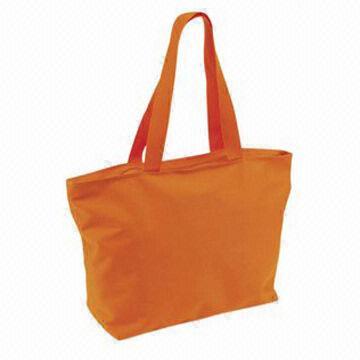 Beach Bag in Orange, Simple Design, Durable Use, Available in Various Colors and Sizes