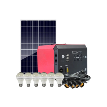 Mini Portable Solar Generator System with Panel Completed Set