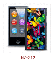 Butterfly Picture Ipod 3d Case With Movie Effect,pc Case Rubber Coated,with 3d Picture?