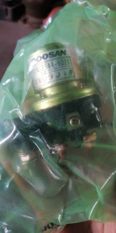 2544-1022 2544-6020 GENUINE DOOSAN Relay قطع الغيار