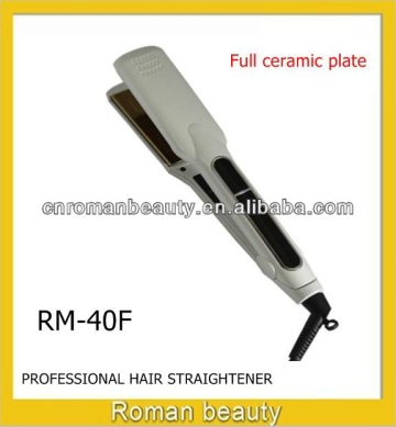 Big plate hair straighteners