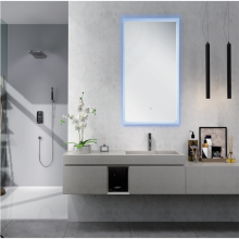 Espejo de baño LED rectangular MH16