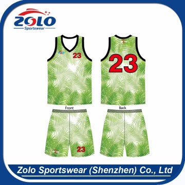 Easy to use sublimation new model basket ball jersey