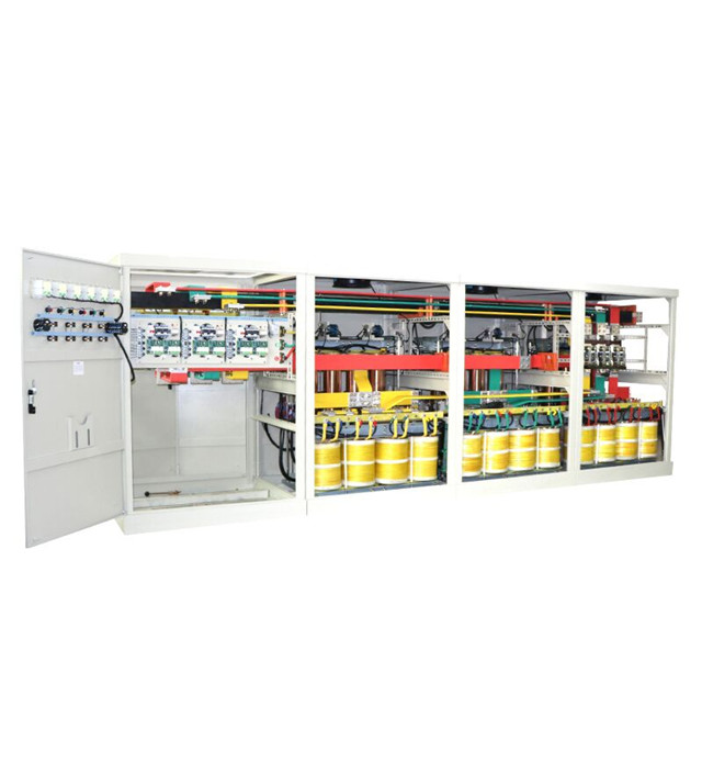 SBW Europe CE certificate SBW-F-1600KVA 3 Phase Each Phase Seperate Control Compensated Automatic Voltage Stabilizer