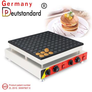 elektrischer mini poffertjes grill mit edelstahl