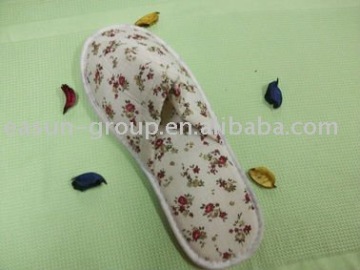 100% cotton household slipper/bedroom cotton slippers