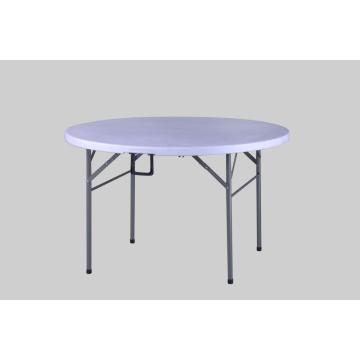 4FT Folding In-Half Round Table