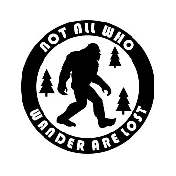 Custom Bigfoot Search Vehicle Stickers: Premium Adhesive Decals for Cars, Trucks, Vans, and SUVs