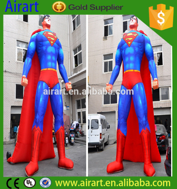 Giant inflatable superman, inflatable superman heroes, inflatable spiderman superman