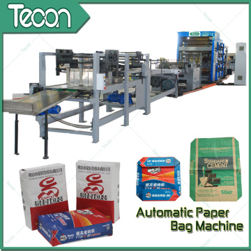 Automatische Zementpapier Sack Making Machine
