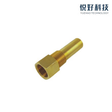 Wrench Flat Brass End Cap Male Thread Forged