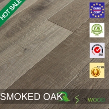 Heavy Smoked / Fumed Engineered oak flooring