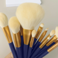 Pincéis de maquiagem conjunto ferramenta de beleza cabo longo de madeira