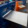 Επικάλυψη γαλβανισμένο αλουμίνιο κυματοειδές φύλλο Roll μηχανή φόρμας