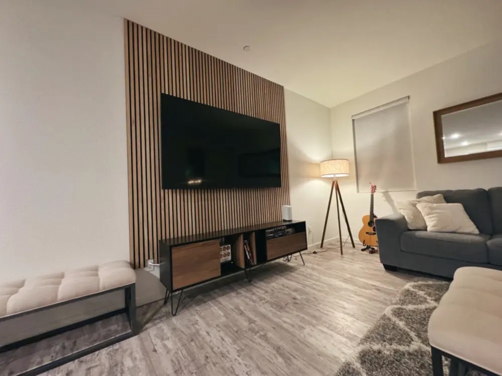wood slat acoustic panel