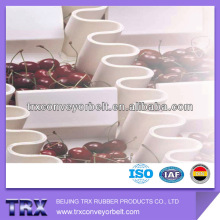 Food Transmisson Belts Made By PVC Sidewall Conveyor Belt