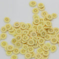 5mm banane tranche fruits polymère argile arrose pour les particules de boue d&#39;argile en plastique carte faisant de minuscules mignons bricolage arrose