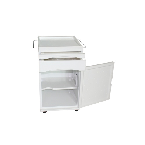 Hospital Bedside Cabinet ABS Material 2 Drawers