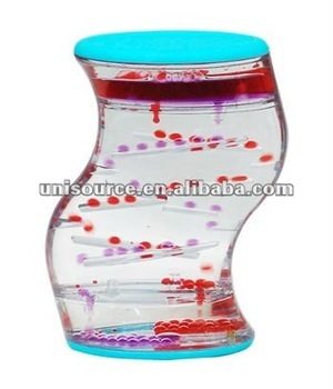 UHG03 acrylic liquid sand timer