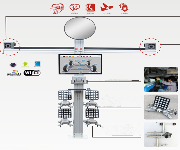 Automotive 3D Wheel Alignment System