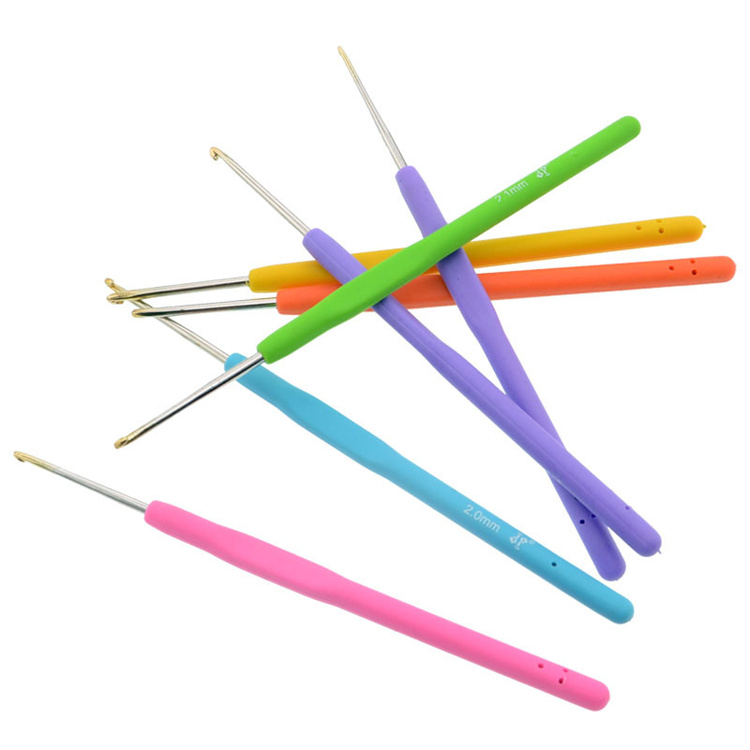 Crochet Needle Small Hook And Big Hook Crochet Needle Set Latch Hook Tool for Crochet Braiding Hair