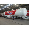 Tri-eixo 30T Bulk LPG Trailers