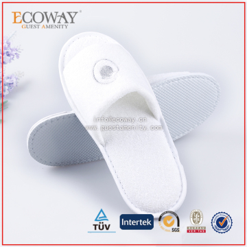 custom embroidered slippers fashion open toe slippers for women