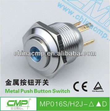 16mm Button switch/12volt push button switch/Electrical wiring push button switch