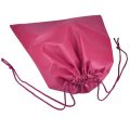 Travel Nylon Shoe Bag With Drawstring Closure