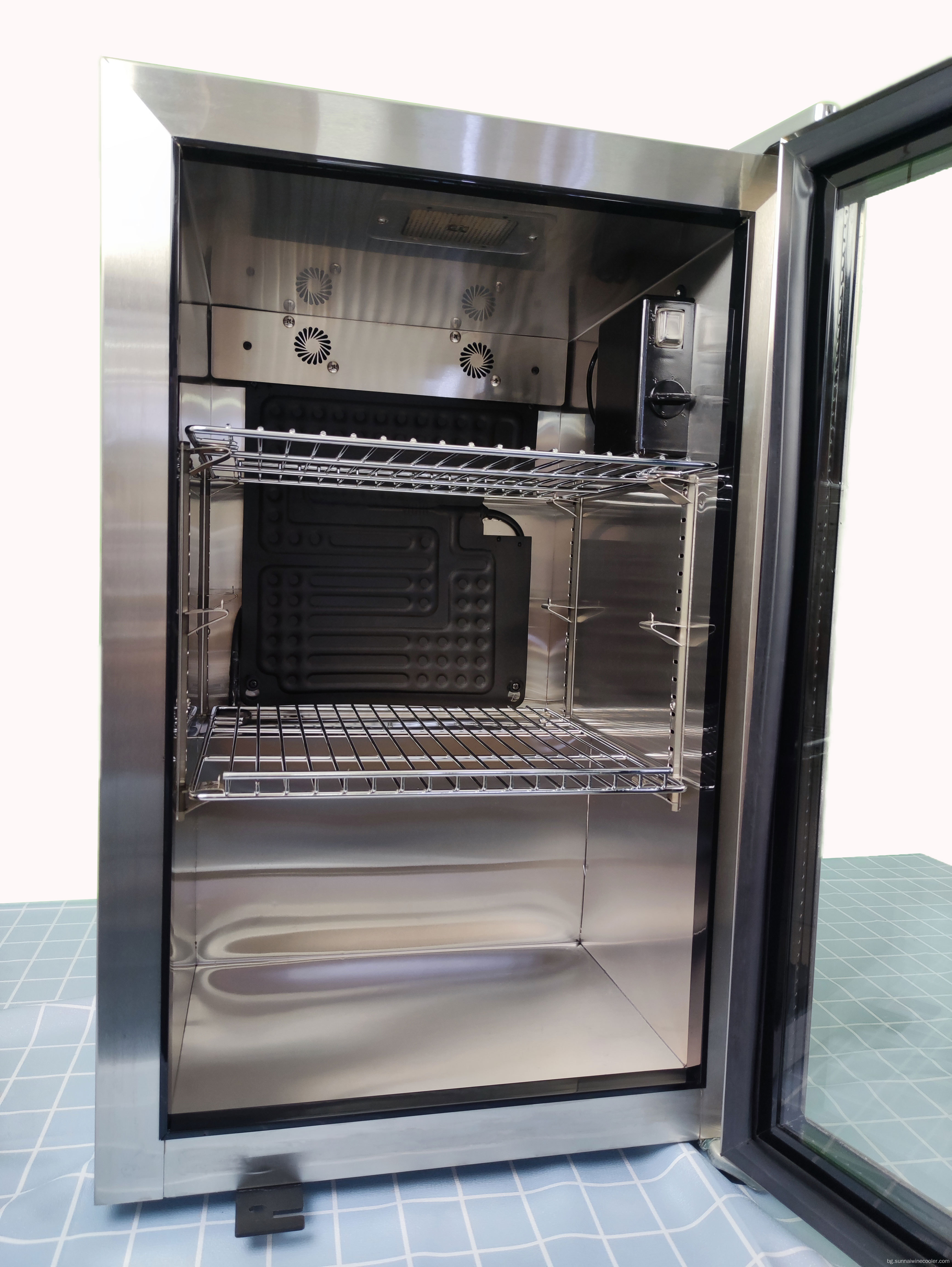 66L Wholeasle PriceCompressor Glass Goore Sovere Cooler