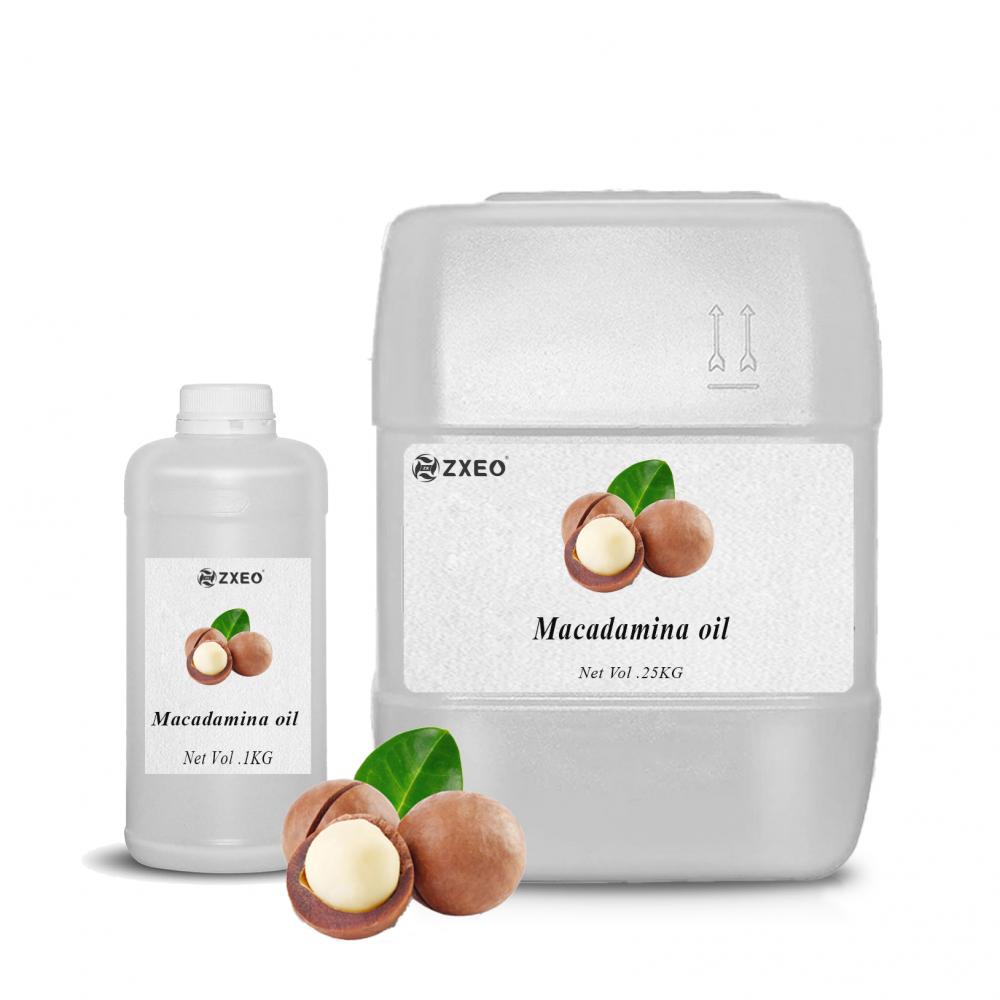 Bulk all&#39;ingrosso di alta qualità all&#39;ingrosso puro naturale naturale organico olio di macadamia pressata a freddo oem odm