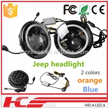 Round 7 inch Led headlight for jeep wrangler