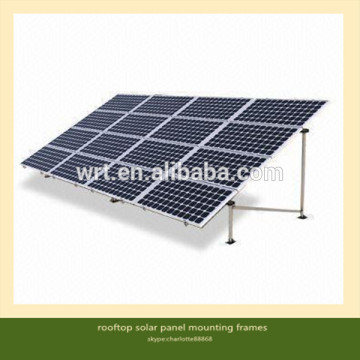 rooftop solar panel mounting frames