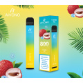 Cigarro de vape descartável e cigarro aivono 800puffs