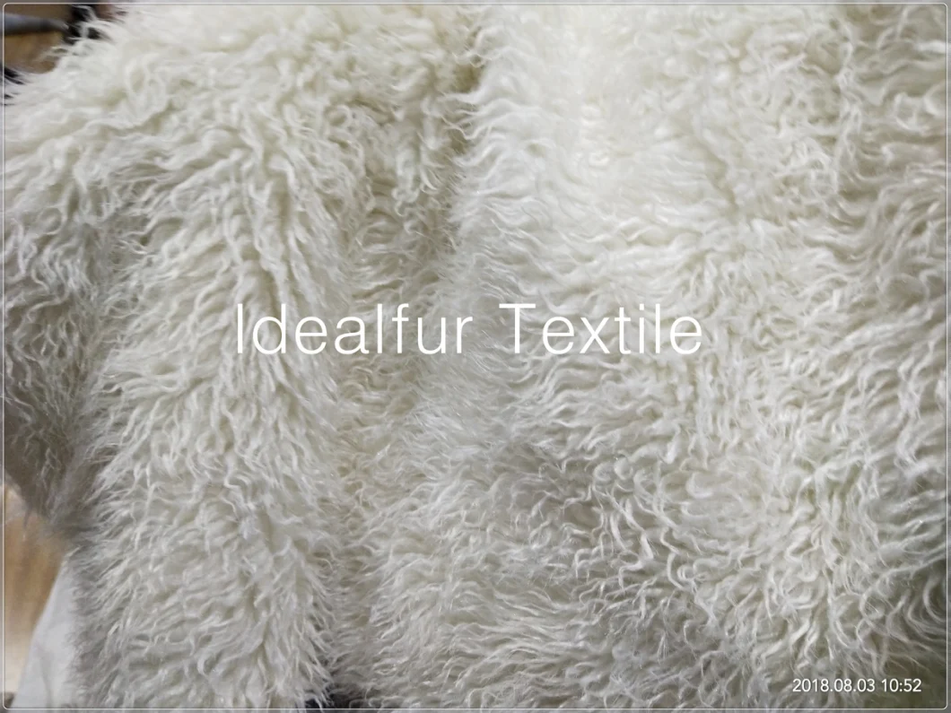 Fashion Faux Fur Crinkle Fabric