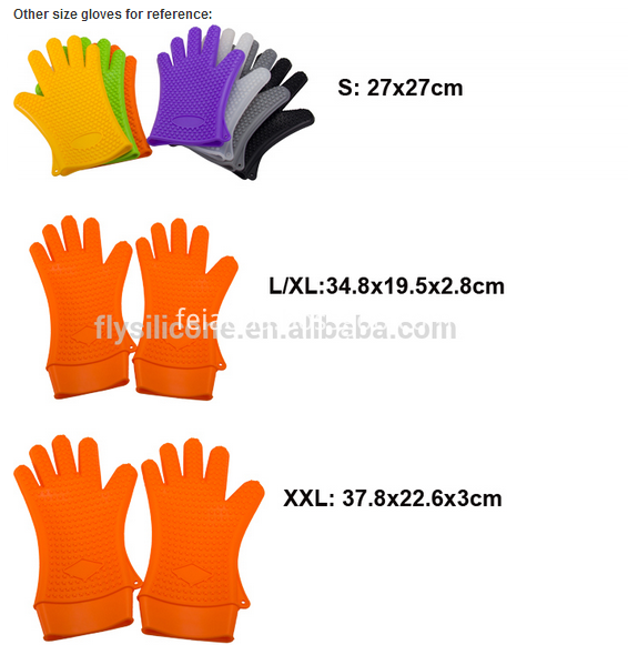 3 size gloves