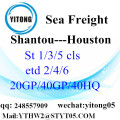 Taux de fret maritime de Shenzhen vers Houston