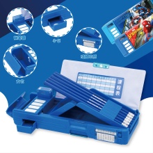 Affordable Multifunctional Plastic Pencil Box