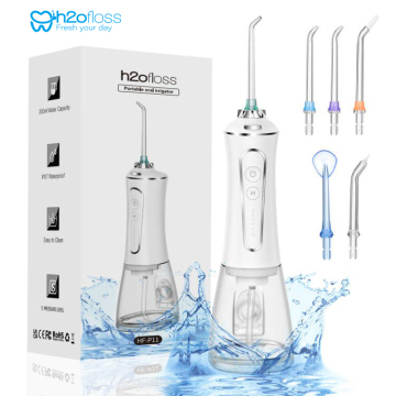 H2ofloss Electric Dental Flosser Water Flosser with Pick Features