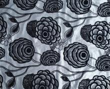 Polyester Printed Fabric Sofa Warp Knitting Upholstery