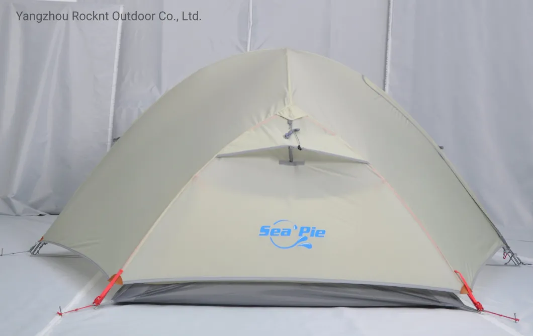 High Quality Watershed Camping Single Siliconized Nylon Ripstop Aluminum Portable Outdoor Stylish 4 Season Hexagon Privacy Tent