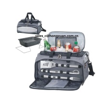 BBQ cooler bag with bbq tool, 3pc tool sets