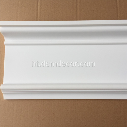 Gwo gwosè PU dekoratif Panel Mouldings