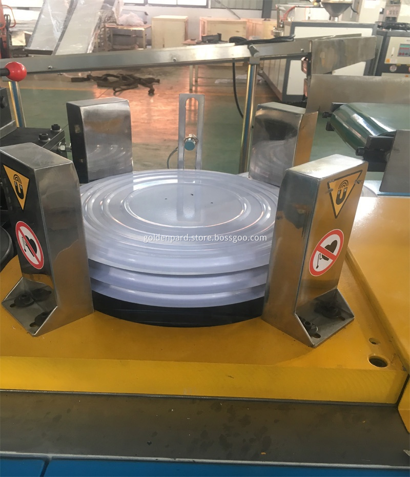 Paint bucket lid making easy open end production line with punching press machine