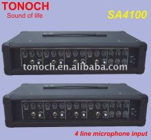 audio amplifier console mixer